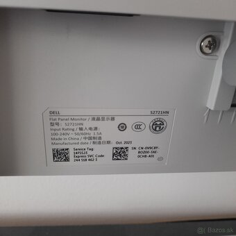 Dell 27 palcový _ model S2721HN rok 2023 - 3