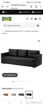 Ikea Bornstad Čierna - 3