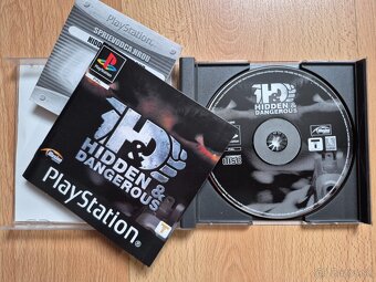 Predám hru na PS1 Hidden & Dangerous - 3