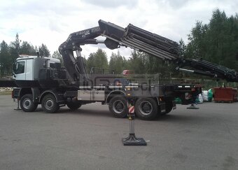 Hydraulická ruka - Podkládací desky pod stabilizační podpěry - 3