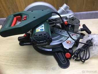 Nová kapovací pila Metabo KS 216 M s příslušenstvím a záruko - 3