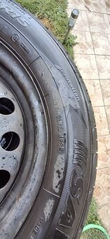 Predam 4x plechove disky na hyundai i20 +snimace tlaku - 3