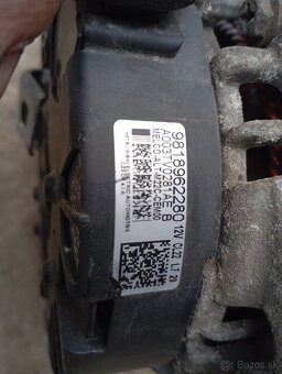 Alternátor Peugeot Citroen 9818962280 - 3