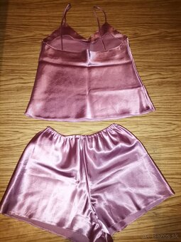 Dámske saténové pyžamo veľ. S - 3