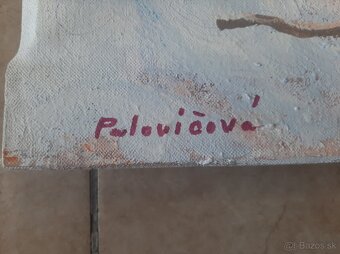 Palovičová - Zimná krajina olej - 3