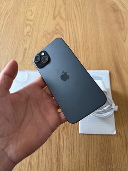 iPhone 15 Plus 128 gb Black v záruke + príslušenstvo - 3