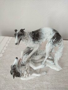 Rosenthal psy chrti porcelánová soška
 - 3