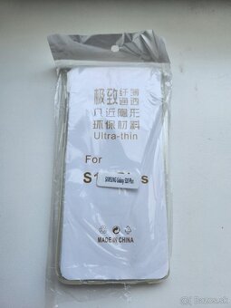 TPU transparentný obal pre Samsung S10+ - 3