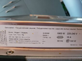 Umývačka riadu gorenje - 3