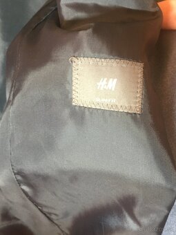 🟦Predám chlapčenské sako H&M s vestou🟦 - 3