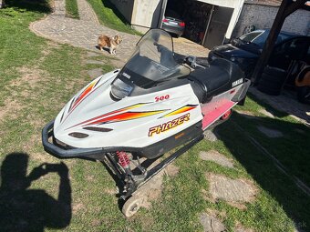 Predám snežný skúter Yamaha phazer 500 - 3