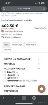 Detská vysoká posteľ - 3