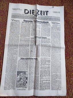 Nemecké noviny z roku 1943 - 3