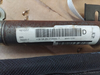 stropné airbagy Citroen C4 - 2007 - 3