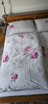 Bavlnené 4-dielné kvetinové obliečky - 3