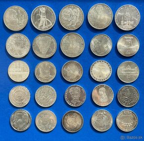 Strieborné mince Nemecko a svet BK aj Proof - 3