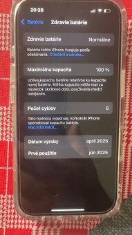 Iphone 16 128gb black NOVY Vymena + PREDAJ - 3