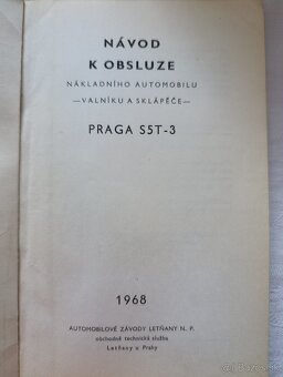 Návod k obsluhe Praga S5T-3 - 3