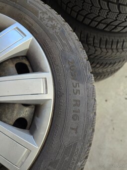 Zánovné pneu a disky 205/55R16 5X122 - 3