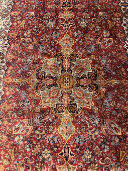 Nádherný ručne viazaný veľký koberec Sarouk, 320x210 - 3