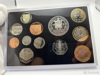 Royal mint Proof set britských mincí proof Kew Garden - 3