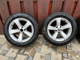 Elektróny 5x112 R16 + zimné pneu - 3