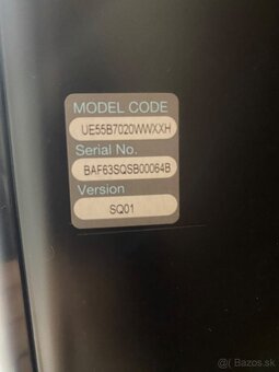 Samsung LED TV 55” (model UE55B7020) - 3
