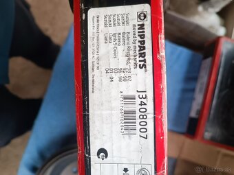 Predám 2× brzdový bubon – J3408007 (zadný) - 3