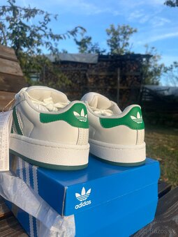 Adidas Campusw 00s Core White Green - 3
