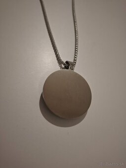 Retiazka s príveskom, strieborná - 3