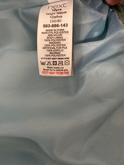 Zimna bunda zn. Next velk.152 - 3