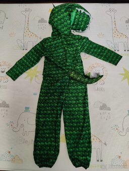 Karnevalový kostým - zelený drak - 3