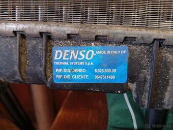 Peugeot 206 chladiče vody - 3