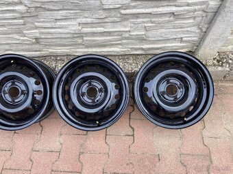 4x100 R15 plechové disky - 3