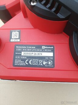 Einhell pásová brúska TC BS 8038 - 3