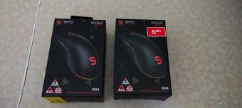 SPC Gear GEM myš čierna - 3