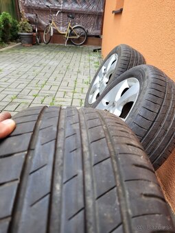 16 " ŠKODA 5x112 elektrony s letnými PNEU 205/ 55 R16 - 3