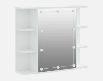 Zrkadlová skrinka s diódou LED White 70x16,5x60 cm - 3