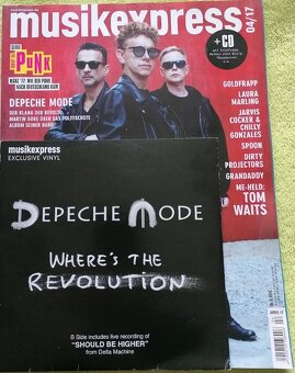 DEPECHE MODE 2 x vinyl SP 7 palce + magazin CD - 3