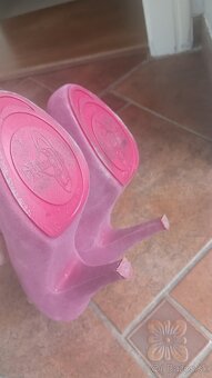 Originál Vivienne Westwood ružové lodičky - 3