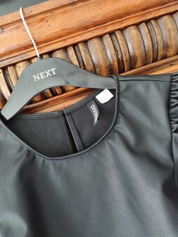 Koženkový top H &M - 3