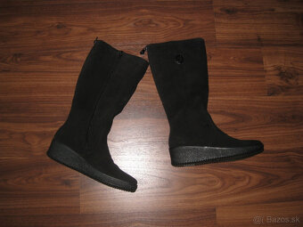 Dámske kožené čižmy Rieker, č. 37 - 3