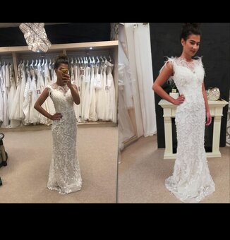 Krásne popolnočné alebo spoločenské šaty - 3