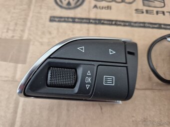 TLACIDLA NA MULTIFUNKCNY VOLANT AUDI A6 A7 C7 A8 - 3
