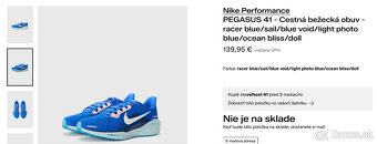 Nike Performance PEGASUS 41 Blue - 3