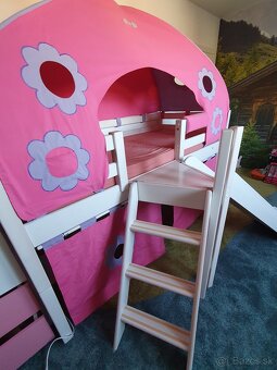 Detská posteľ so šmýkačkou - 3