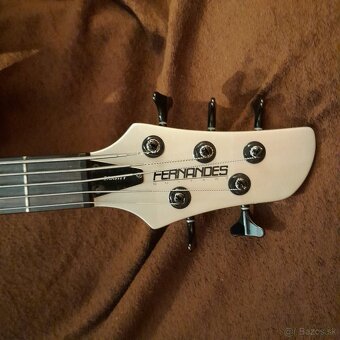 Predám basgitaru Fernandes gravity 5 Deluxe - 3