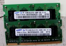 RAM na notebook 512MB, 1GB, 2GB DDR2 (533/667MHz/800Mhz) - 3