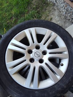 Predám disky +pneumatiky 205/55R16 - 3