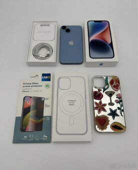 iPhone 14 128GB Blue + ZÁRUKA + DARČEK - 3